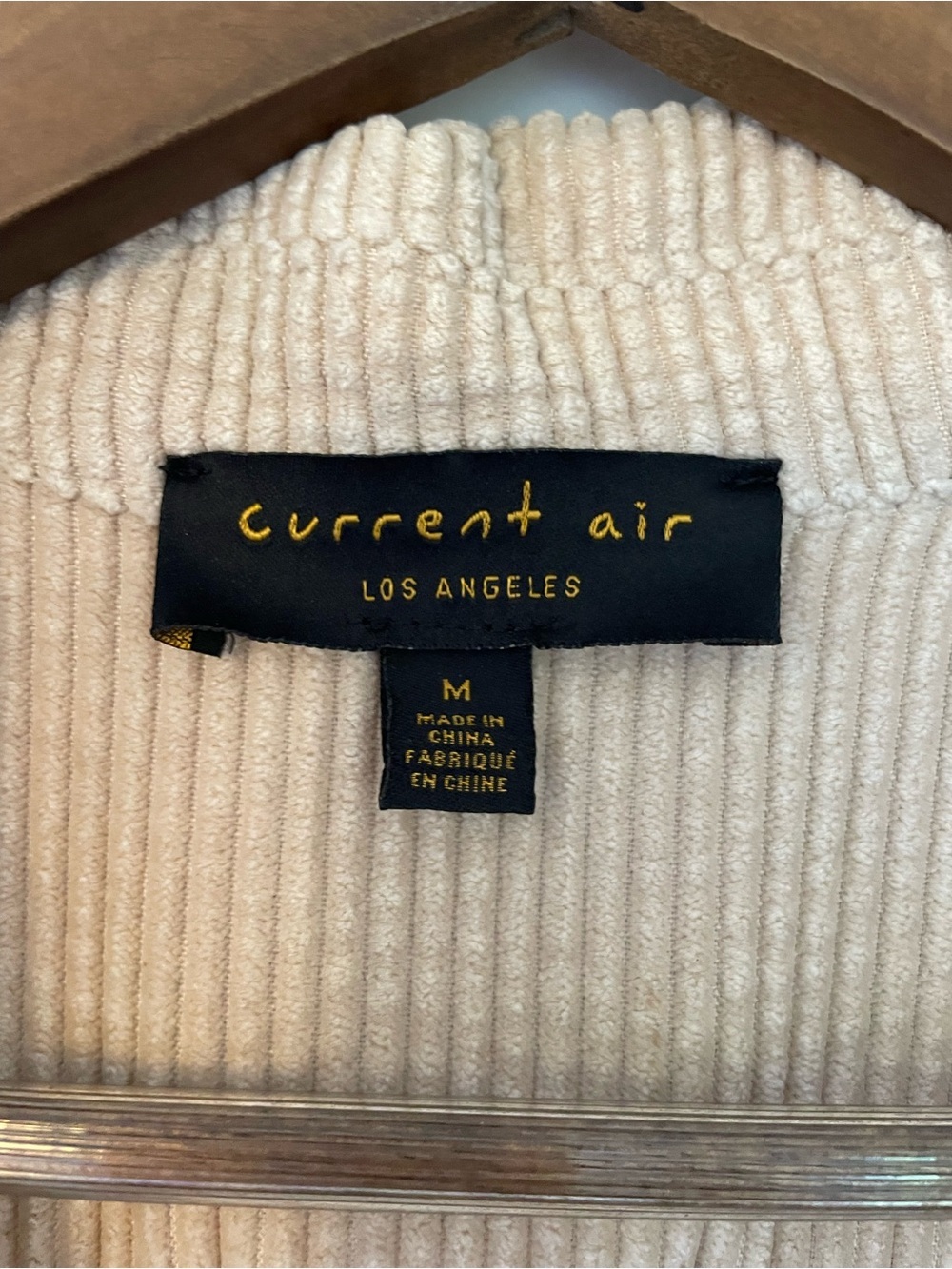 Anthropologie Current Air Courtney Feminine Soft Ribbed Corduroy Blazer - Picture 4 of 4